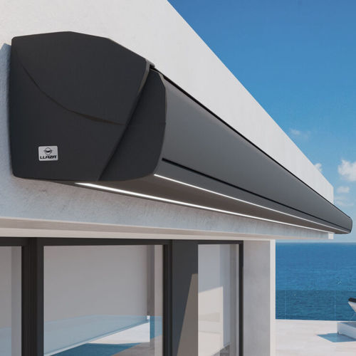Kassettenmarkise - Modulbox-400 Full Box - LLAZA WORLD, S.A. - einziehbar / motorisiert / für Terrasse