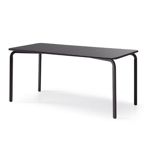 Moderner Esstisch - TYPY - TALIN SRL - Buche / MDF / aus lackiertem Metall