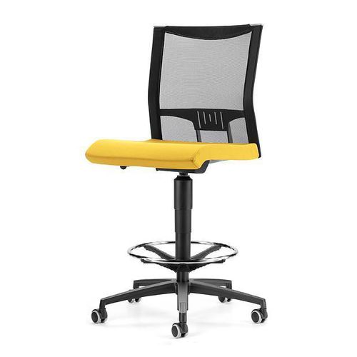 Moderner Arbeitshocker - AVIANET - TALIN SRL - Stoff / Gestell aus Aluminium / Gestell aus Nylon
