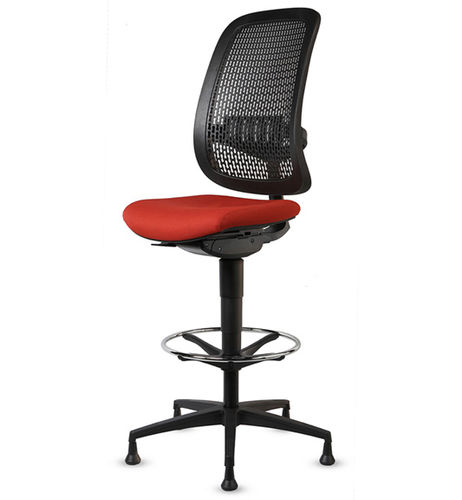 Arbeitsstuhl aus lackiertem Aluminium - GEA - TALIN SRL - Netz / Nylon / Copolymer