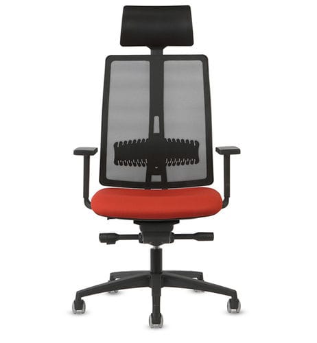 Moderner Bürostuhl - HON - TALIN SRL - für den Innenraum / Polyurethan / Leder
