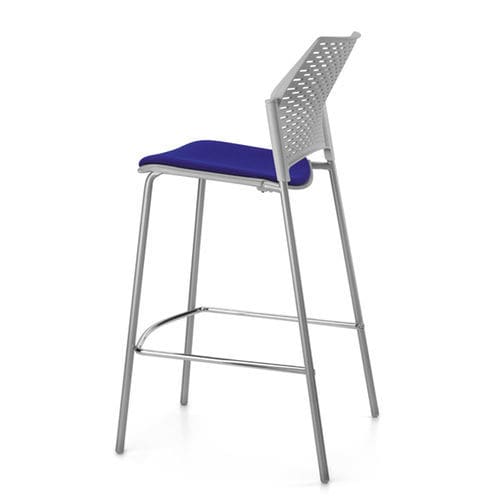Moderner Hocker - DELFI PLUS - TALIN SRL - Stoff / Gestell aus Metall / Polster
