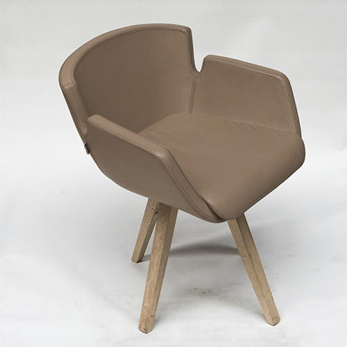 Moderner Sessel - NUBIA 2900P - TALIN SRL - Leder / Stoff / Massivholz