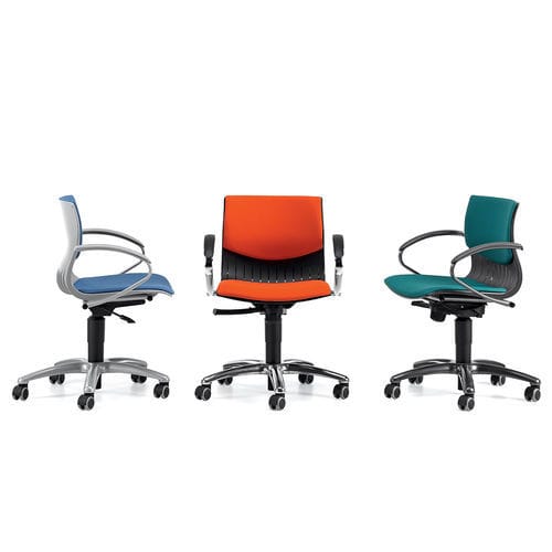 Moderner Bürostuhl - WEBBY - TALIN SRL - für den Innenraum / Aluminium / Nylon