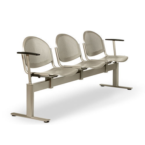 Metall-Traversenbank - IRON - TALIN SRL - MDF / Zweisitzer / 3 Plätze