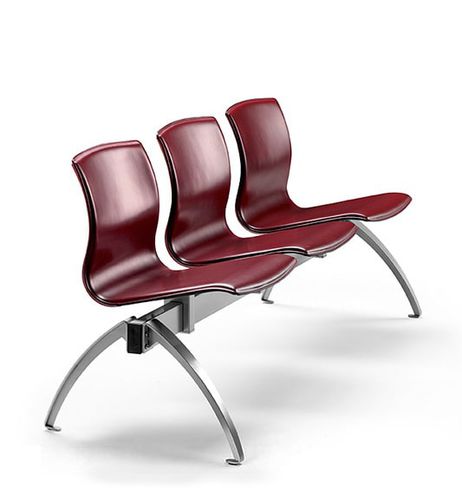 Metall-Traversenbank - WEBTOP - TALIN SRL - Leder / MDF / aus PC
