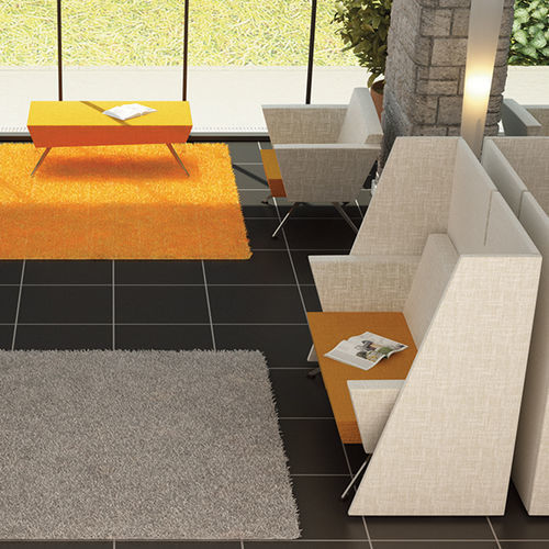 Modernes Sofa - CORNER - TALIN SRL - Stoff / Leder / Polster