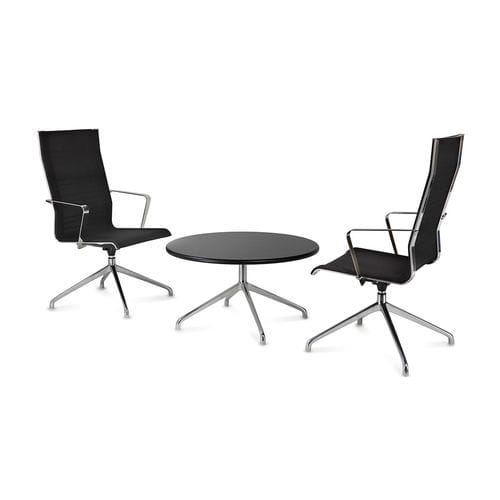 Moderner Stuhl - KEYPLUS - TALIN SRL - für den Innenraum / Aluminium / Leder