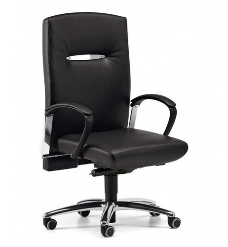 Moderner Chefsessel - AKIRA - TALIN SRL - Leder / Stoff / Nylon