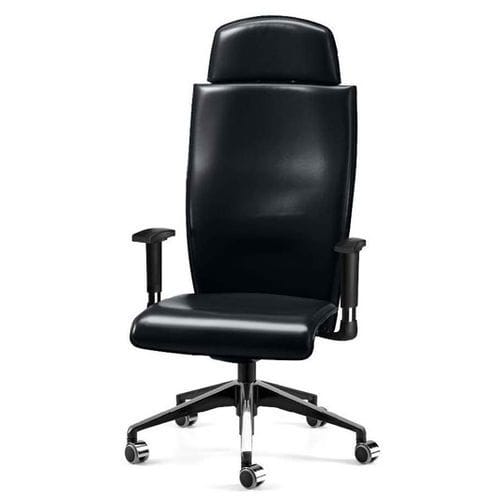 Moderner Chefsessel - ATHENA - TALIN SRL - Leder / Nylon / Aluminium