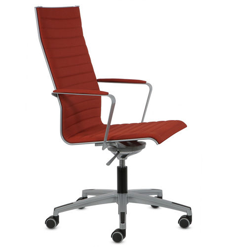 Moderner Bürostuhl - KEYTOP - TALIN SRL - für den Innenraum / Aluminium / Chrom