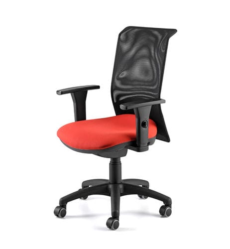 Moderner Bürostuhl - MINI – MINI - TALIN SRL - für den Innenraum / Leder / Netz