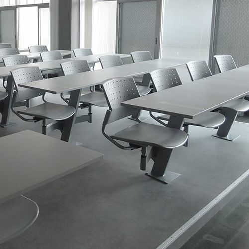Moderner Hörsaalstuhl - DIDAKTA SLIM - TALIN SRL - für den Innenraum / Metall / Aluminium