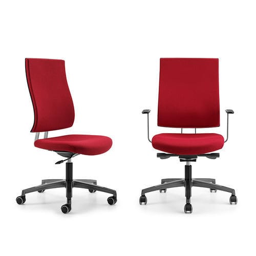 Moderner Bürosessel - ALLY - TALIN SRL - Leder / Stoff / Nylon