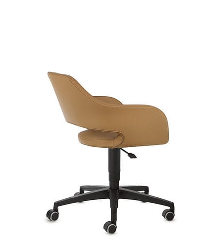 Moderner Bürosessel - NUBIA - TALIN SRL - Leder / Schaumstoff / Stoff