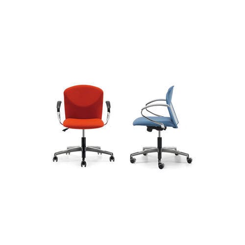 Moderner Bürosessel - VULCAN - TALIN SRL - Leder / Stoff / Nylon