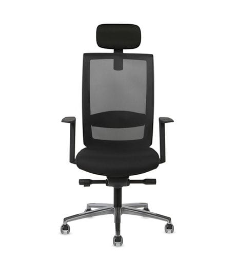 Moderner Chefsessel - WIND - TALIN SRL - Leder / Stoff / Aluminium