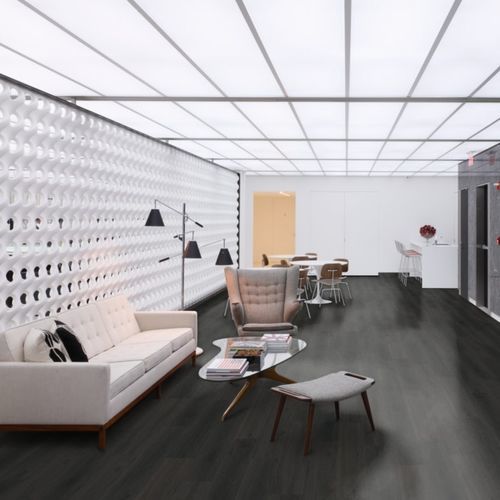 Umweltverträglicher Bodenbelag - BURNED  - Aspecta Flooring - Vinyl / für den Innenraum / für Büro