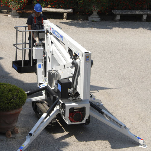 Hubarbeitsbühne für Baustellen - TRACCESS 170  - CTE - automatisiert