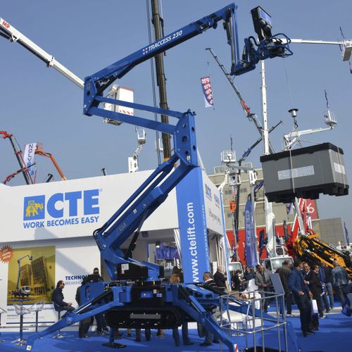 Hubarbeitsbühne für Baustellen - TRACCESS 230 WINCH  - CTE