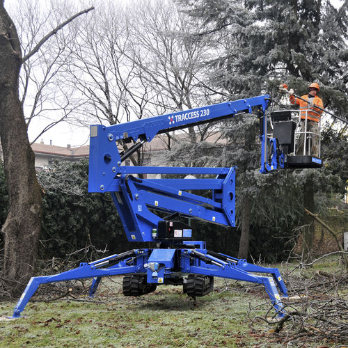 Hubarbeitsbühne für Baustellen - TRACCESS 230  - CTE