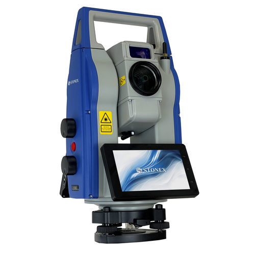 Reflektorlose Totalstation - R180 - Stonex - mit Reflektor / Roboter / motorisiert