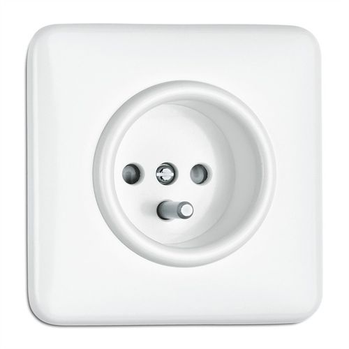 Wandmontierte Steckdose - ECOOME Interrupteurs et prises design - Duroplast / Bakelite® / modern