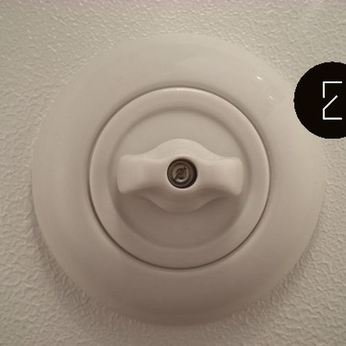 Wippschalter - ECOOME Interrupteurs et prises design - Dreh / Einbau / Porzellan