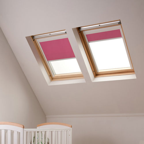 Jalousie für Dachfenster - PREMIUM FAKRO - Bloc Blinds - Stoff / Verdunkelung