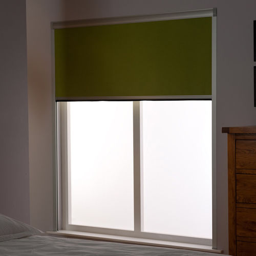 Jalousie für Fenster - BLOCOUT  - Bloc Blinds - Stoff / mit Kettenauslösung / Verdunkelung