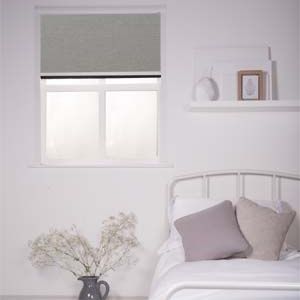 Jalousie für Fenster - BLOCOUT™ - Bloc Blinds - Stoff / Aluminium / Verdunkelung