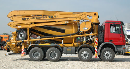 Fahrmischer Betonpumpe / Diesel - MK28L - CIFA S.p.A - für Beton