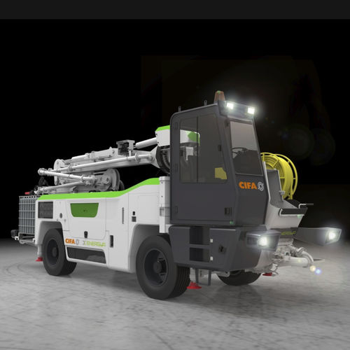 Mobile Betonpumpe - CSSE - CIFA S.p.A - LKW-montiert