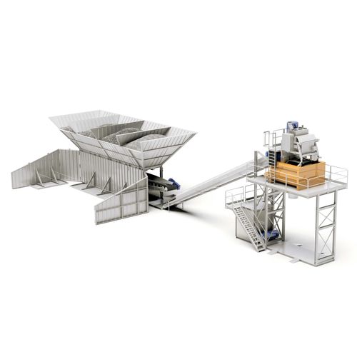 Mobile Betonmischanlage - FIVETECH2500B - CIFA S.p.A - elektrisch