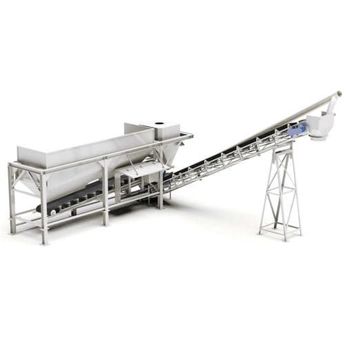 Mobile Betonmischanlage - FIVETECH DRY 2V60 - CIFA S.p.A - elektrisch / automatisch