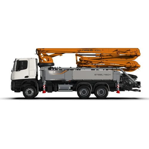 Mobile Betonpumpe - K31L - CIFA S.p.A - LKW-montiert