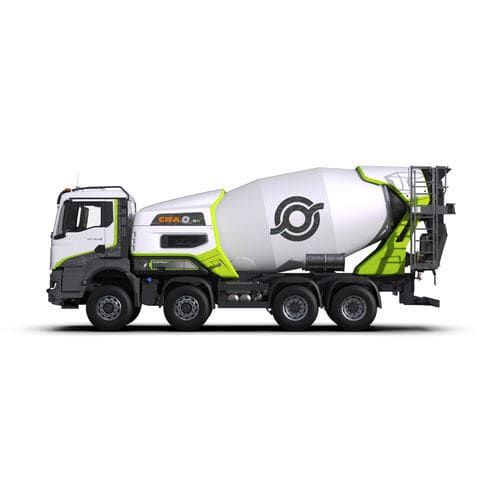 Elektrischer Fahrmischer - E9 - CIFA S.p.A - Hybrid / für Beton / hybrider Plug-in