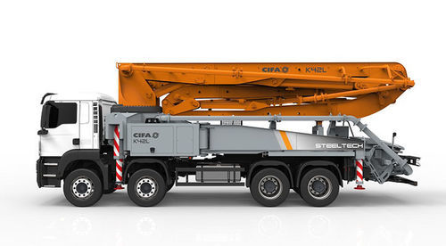 Mobile Betonpumpe - K42L - CIFA S.p.A - LKW-montiert