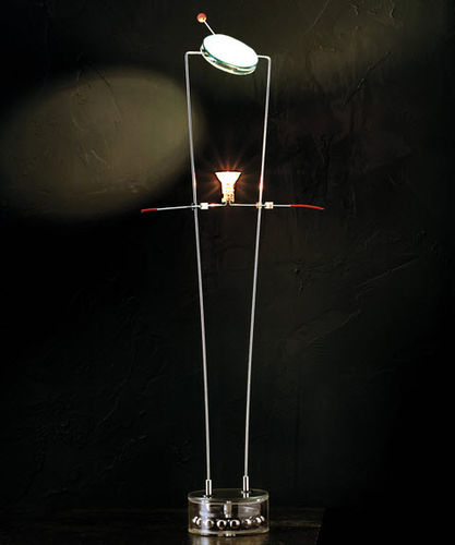 Tischlampe - A R I O C H - lucifero illuminazione - Stahl / Plexiglas® / originelles Design