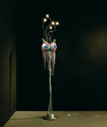 Stehleuchte - SOTTO IL VESTITO NIENTE - lucifero illuminazione - Metall / Silikon / originelles Design