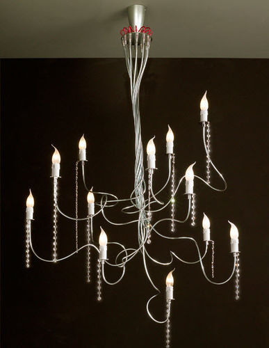 Kronleuchter / originelles Design - TOQUÌ  - lucifero illuminazione - Kristall / Metall / für Gewerbegebrauch