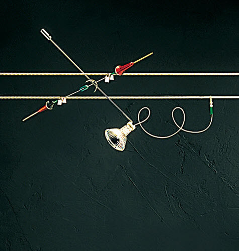 LED-Seilleuchte - ESOX LUCIUS - lucifero illuminazione - linear / andere Formen / Metall