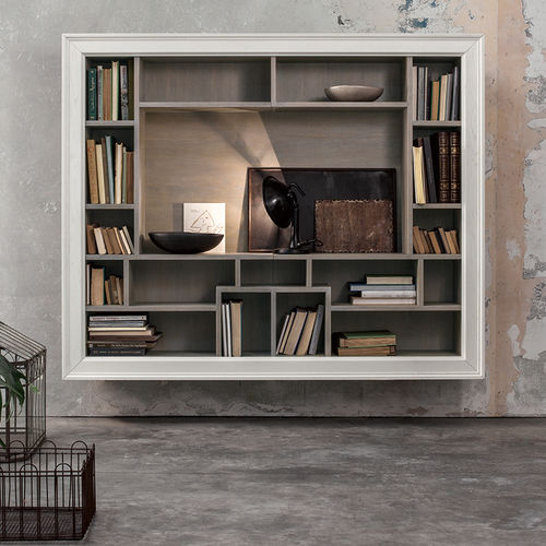 Wandmontiertes Bücherregal - LB 204 - Devina Nais - modern / lackiertes Holz