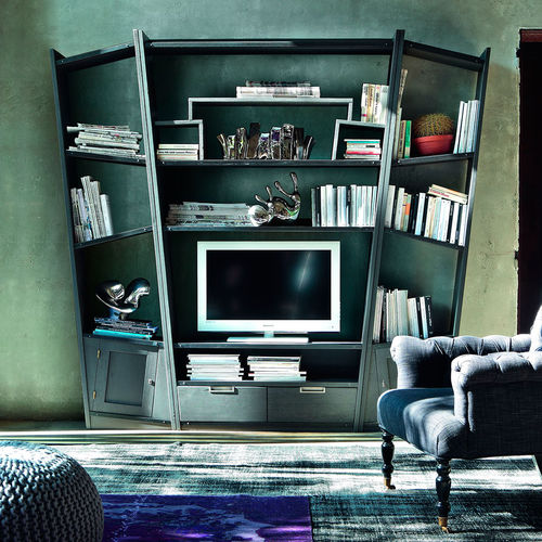 Bücherregal / originelles Design - Devina Nais - Eiche