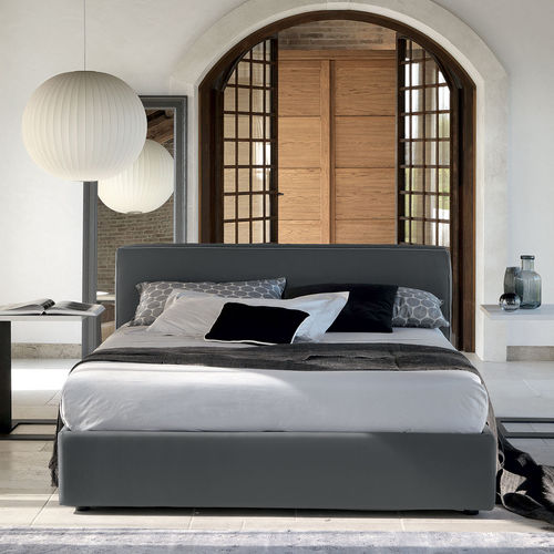 Doppelbett - SPACE - Devina Nais - modern / Polster / Bettkasten