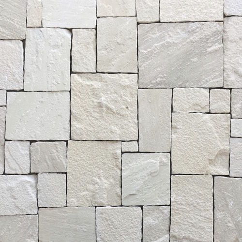 Natursteinfurnier - CASTLESTONE : ALASKAN WHITE - Asian Stones