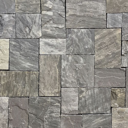 Natursteinfurnier - CASTLESTONE : CHARCOAL BLACK - Asian Stones
