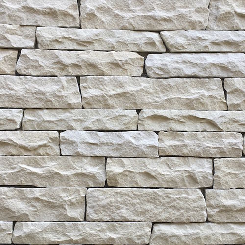 Natursteinfurnier - LEDGESTONE : ALASKAN WHITE - Asian Stones