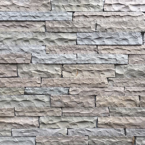 Natursteinfurnier - LEDGESTONE : OLIVE BROWN - Asian Stones