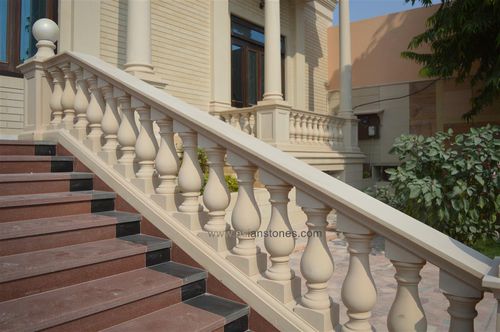Geländer-Geländer - Asian Stones - für Außenbereich / für Treppen / für Balkon